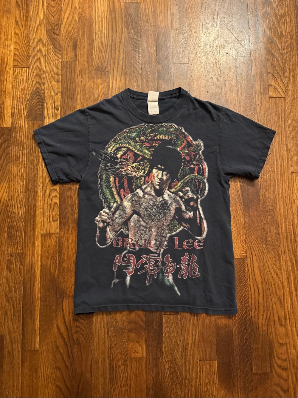 Vintage Bruce Lee dragon Tshirt size medium